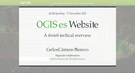 QGIS.es Website. A (brief) technical overview