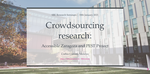 Crowdsourcing research: Accessible Zaragoza and PEST Project